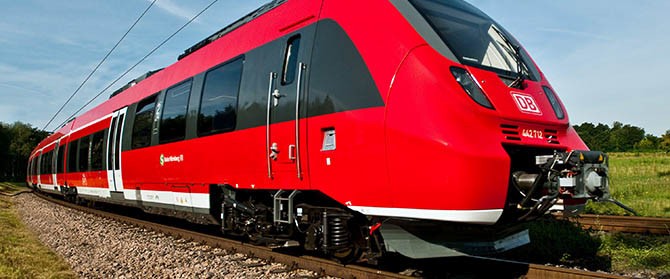Bombardier Train, for Deutsche Bahn